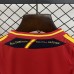Retro 2012 Kids Spain Home Red Kids Jersey Kit Short Sleeve (Shirt + Short)-3736111
