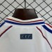 Retro 1998 Kids France Away White Kids Jersey Kit Short Sleeve (Shirt + Short)-299299