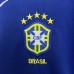 Retro 2004 Kids Brazil Away Blue White Kids Jersey Kit Short Sleeve (Shirt + Short)-6211816