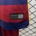 Retro 15/16 Kids Barcelona Home Navy Blue Red Kids Jersey Kit Short Sleeve (Shirt + Short)-5242361