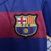Retro 15/16 Kids Barcelona Home Navy Blue Red Kids Jersey Kit Short Sleeve (Shirt + Short)-5242361