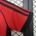 Retro 98/99 Kids AC Milan Home Red Black Kids Jersey Kit Short Sleeve (Shirt + Short)-8384740