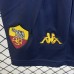 Retro 01/02 Kids Roma Home Yellow Red Kids Jersey Kit Short Sleeve (Shirt + Short)-7685140