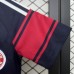 Retro 97/99 Kids Bayern Munich Home Nvay Blue Red Kids Jersey Kit Short Sleeve (Shirt + Short)-5445505
