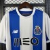 Retro 17/18 Porto Home Blue White Jersey Version Short Sleeve-2096826