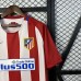 Retro 16/17 Atletico Madrid Home Red White Jersey Version Short Sleeve-3786664