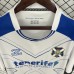 25/26 Hummel Tenerife Home White Blue Jersey Version Short Sleeve-2708155