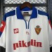 Retro 2004 Zaragoza Home White Blue Jersey Version Short Sleeve-9927528