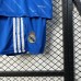 25/26 Kids Real Madrid Third Away Blue Kids Jersey Kit Short Sleeve (Shirt + Short)-3378315