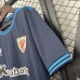 25/26 Athletic Bilbao Away Navy Blue Jersey Version Short Sleeve-7826741