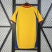 Retro 2000 Romania Home Yellow Jersey Version Short Sleeve-7814433