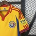 Retro 2000 Romania Home Yellow Jersey Version Short Sleeve-7814433