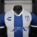 25/26 Pachuca Home White Blue Jersey Version Short Sleeve (Player Version)-5910082
