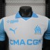 25/26 Marseille Home White Blue Jersey Version Short Sleeve (Player Version)-2452199