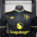 25/26 Manchester United M-U Second Away Black Jersey Version Short Sleeve (Player Version)-4469045