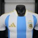 2025 Argentina Home White Blue Jersey Version Short Sleeve (Player Version)-9205365