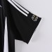 Retro 06/07 Real Madrid Away Black White Jersey Version Short Sleeve-884892