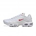 Air Max Plus TN Running Shoes-White/Red-2119482