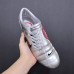 T90 FG Soccer Shoes-Silver/Red-2883245