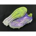 F50+ FG Soccer Shoes-Purple/Green-6382748