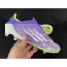 F50+ FG Soccer Shoes-Purple/Green-6382748