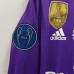 Retro 16/17 Real Madrid Away Ronaldo 7 Purple Jersey Version Long Sleeve (Player Version)-6941918