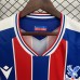 25/26 Crystal Palace Home Red Blue Jersey Version Short Sleeve-7442101