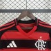25/26 Flamengo Home Red Black Jersey Version Short Sleeve-6449220