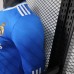 25/26 Real Madrid Second Away Blue Jersey Version Long Sleeve (Player Version)-7635187