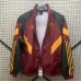 25/26 Roma Windbreaker Wine Red Black Windbreaker Long Sleeve-6453083