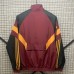 25/26 Roma Windbreaker Wine Red Black Windbreaker Long Sleeve-6453083