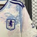 25/26 Aston Villa Third Away White Blue Jersey Version Short Sleeve-1005209