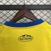 25/26 Real Oviedo Away Blue Yellow Jersey Version Short Sleeve-9214084