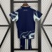 25/26 Kids Ajax Away Navy Blue Kids Jersey Kit Short Sleeve (Shirt + Short)-7941703