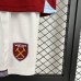 25/26 Kids West Ham United Home Red Kids Jersey Kit Short Sleeve (Shirt + Short)-3928194