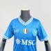 25/26 Kids Napoli Home Blue Kids Jersey Kit Short Sleeve (Shirt + Short)-2469553