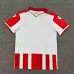 25/26 Red Star Belgrade Home Red White Jersey Version Short Sleeve-7172176