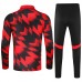 25/26 Manchester United M-U Black Red Edition Classic Jacket Training Suit (Top+Pant)-4953902