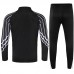 25/26 Paris Saint-Germain PSG Black White Edition Classic Jacket Training Suit (Top+Pant)-4819361