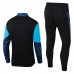 25/26 Marseille Blue Black Edition Classic Jacket Training Suit (Top+Pant)-7340257