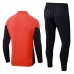 25/26 Bayern Munich Orange Black Edition Classic Jacket Training Suit (Top+Pant)-5857008