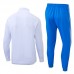 25/26 Real Madrid White Edition Classic Jacket Training Suit (Top+Pant)-7400477