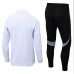 25/26 Real Madrid White Edition Classic Jacket Training Suit (Top+Pant)-1925256