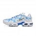 Air Max TN Plus Running Shoes-White/Blue-9070018