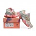 New Balance 9060 Women Running Shoes-Gray/Pink-7956465
