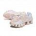 Air Max Shox TL Women Running Shoes-White/Pink-9695626