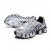 Air Max Shox TL Running Shoes-Black/White-6332464