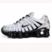 Air Max Shox TL Running Shoes-White/Black-6607137