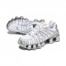 Air Max Shox TL Running Shoes-Silver/White-469531