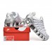 Air Max Shox TL Running Shoes-Silver/White-469531